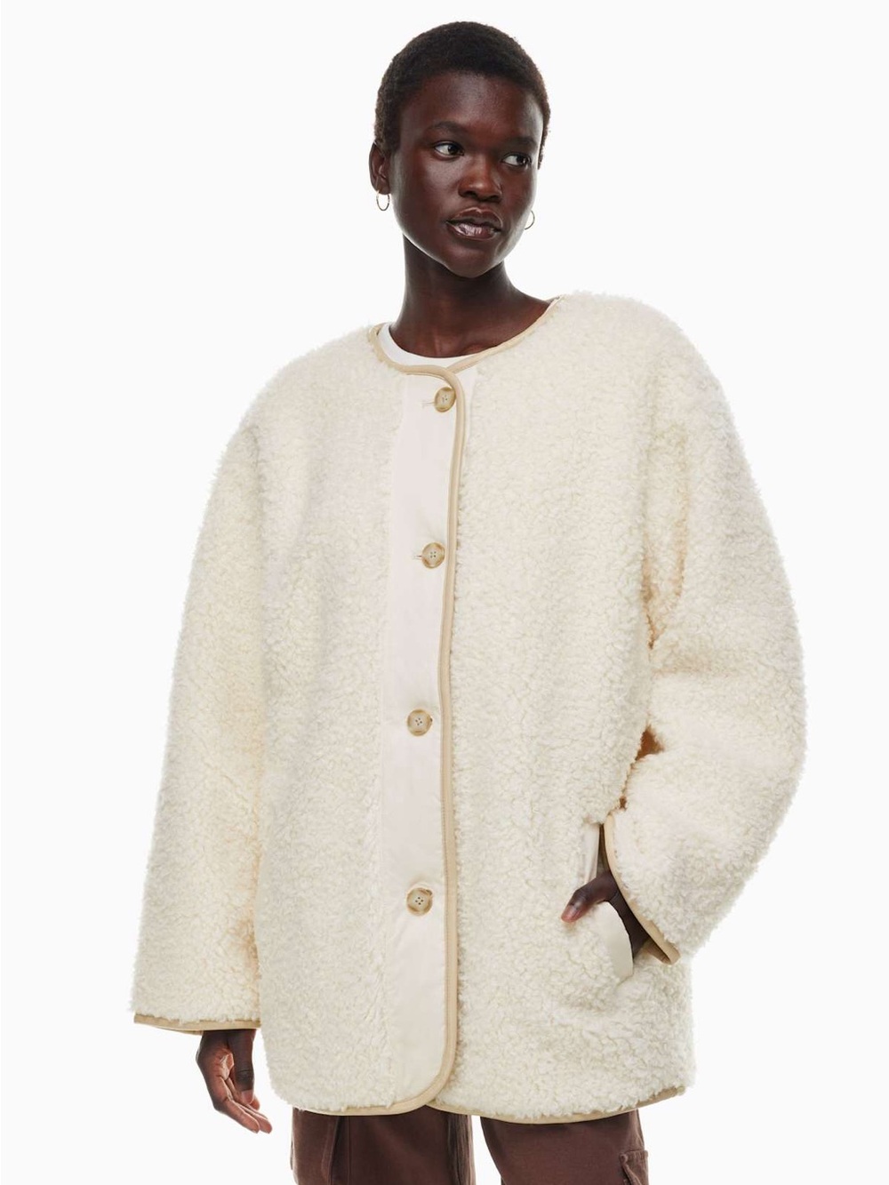 Aritzia Wilfred Free River Jacket Birch Size M